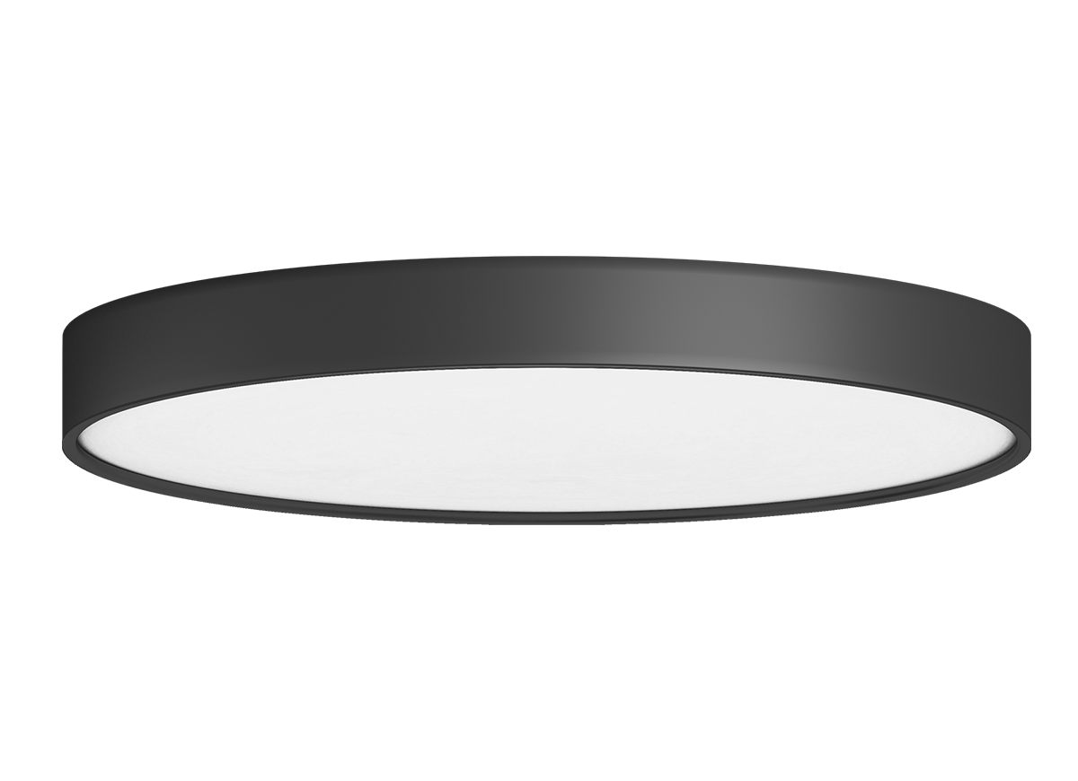Накладной светодиодный светильник, 96Ватт, 4000К, D-800мм.,черный C111052D800NW Black Sp Plato Sp
