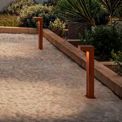 Уличный светильник Zafferano Forward 50 Corten