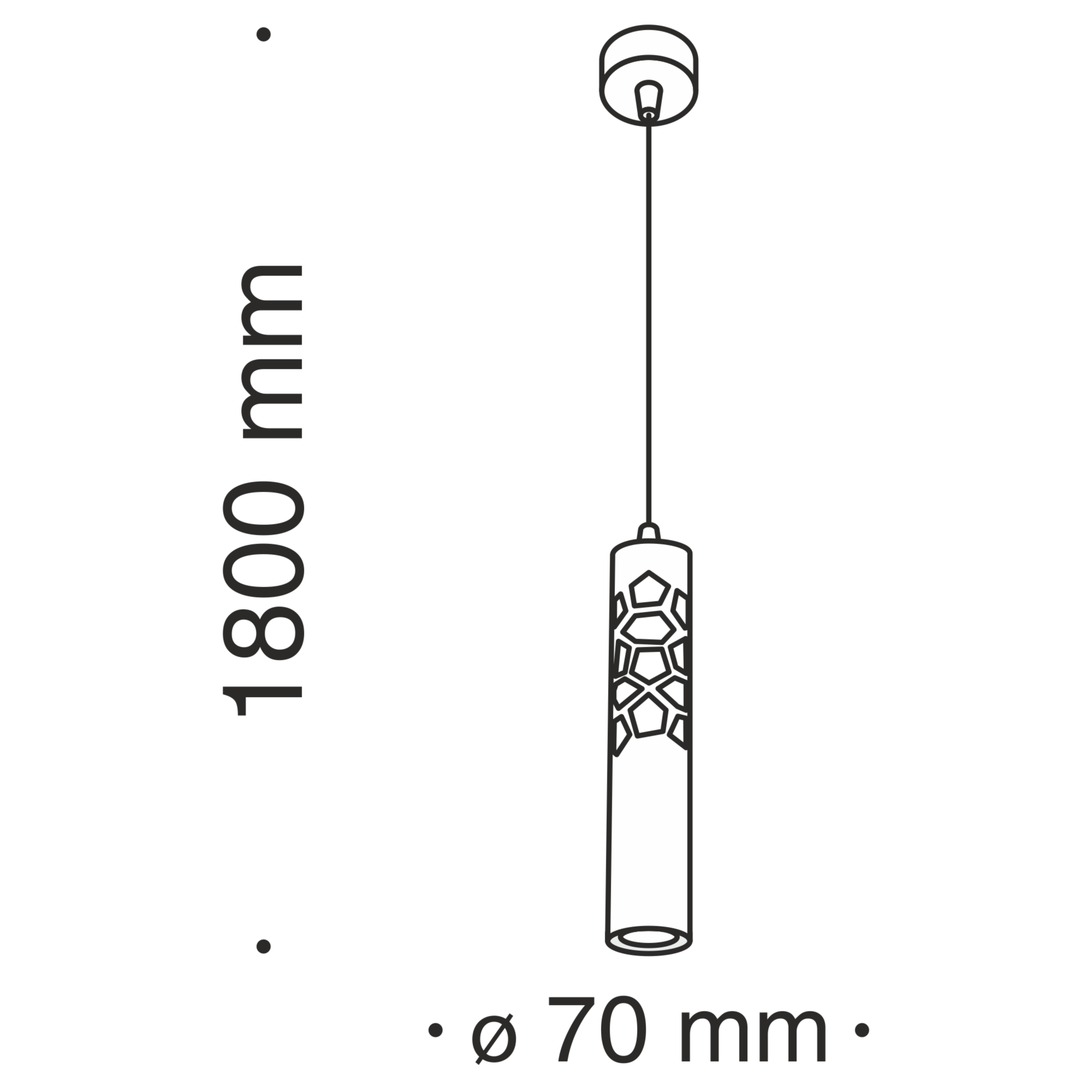Подвесной светильник Technical P037PL L11