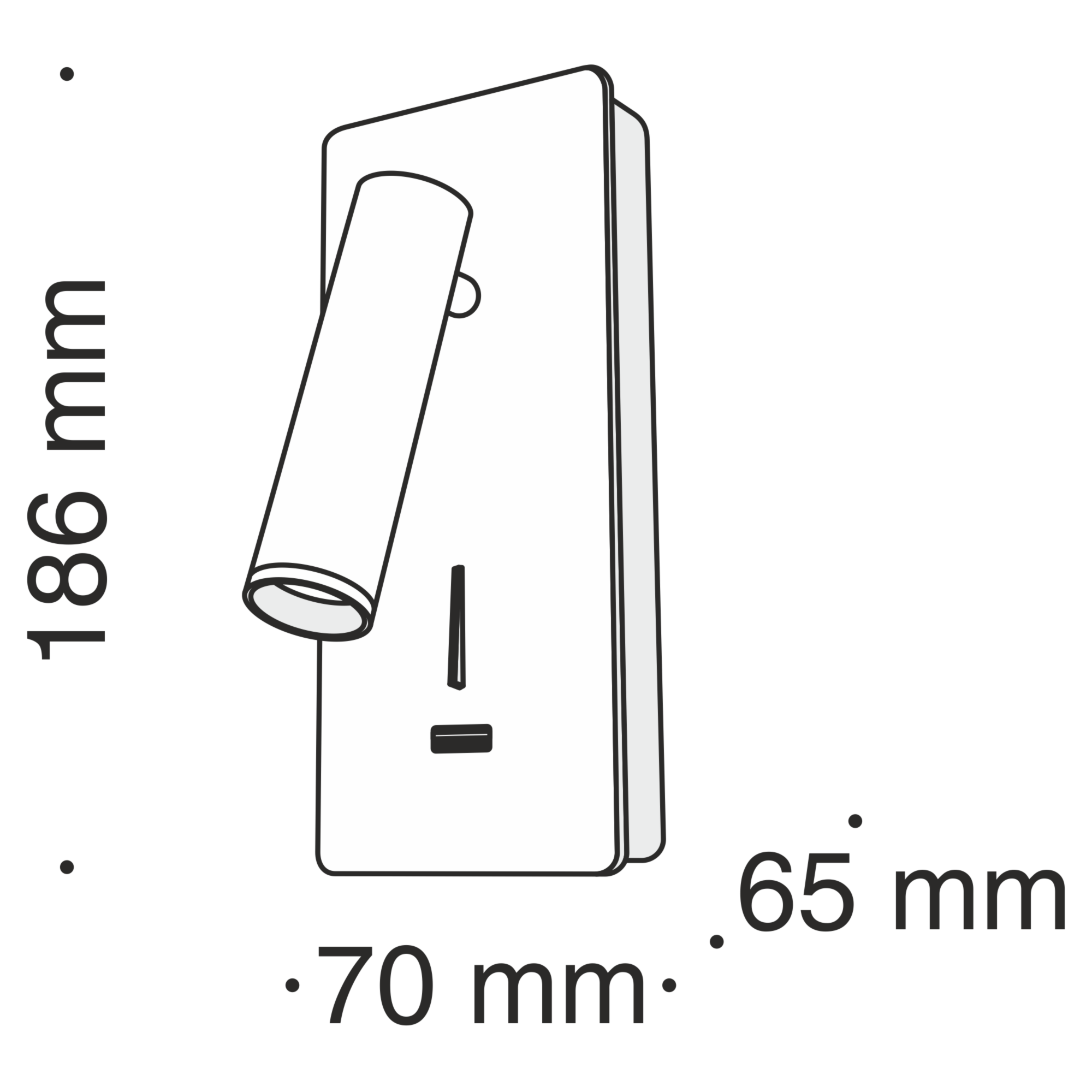 Настенный светильник (бра) Technical C041WL L3