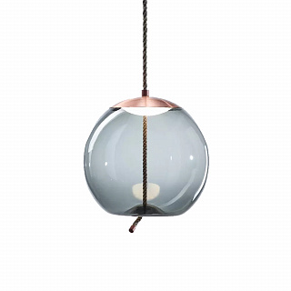 Подвесной светильник Knot C copper/blue