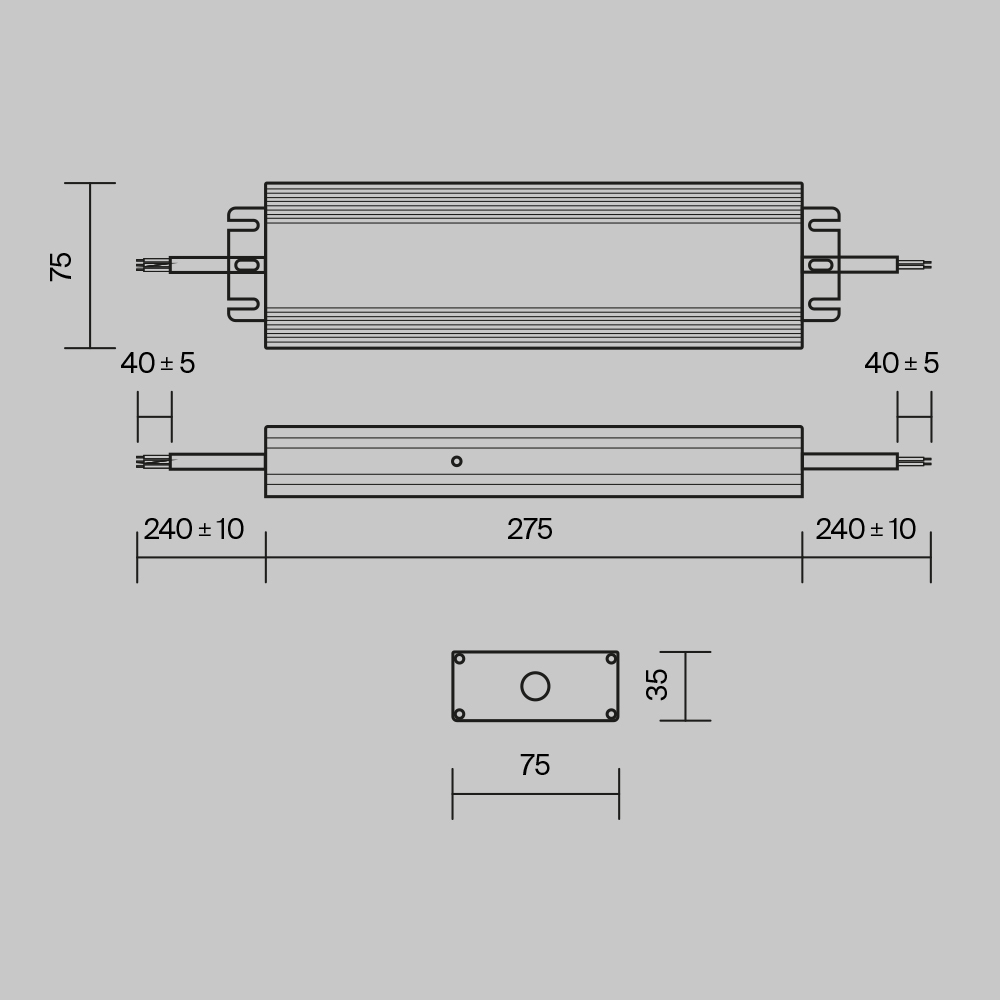 Блок питания Technical PSL008 250W 48V IP67
