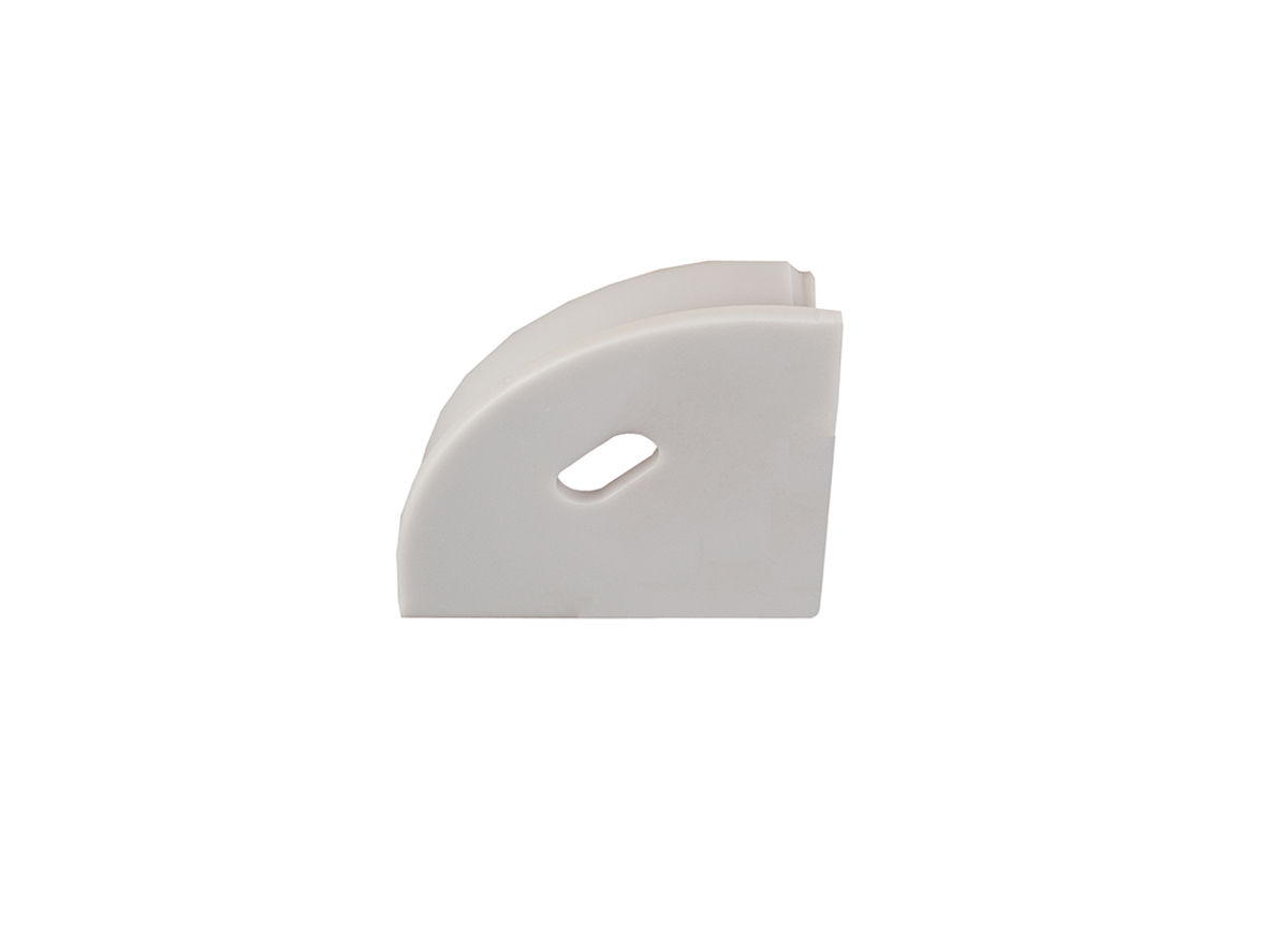 Боковая проходная заглушка для алюминиевого профиля DL18504 CAP 18504.2