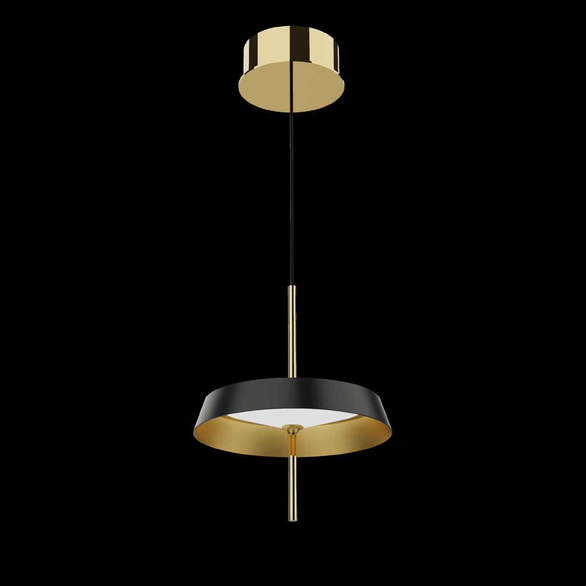 Подвесной светильник MD18001061-1A black/gold