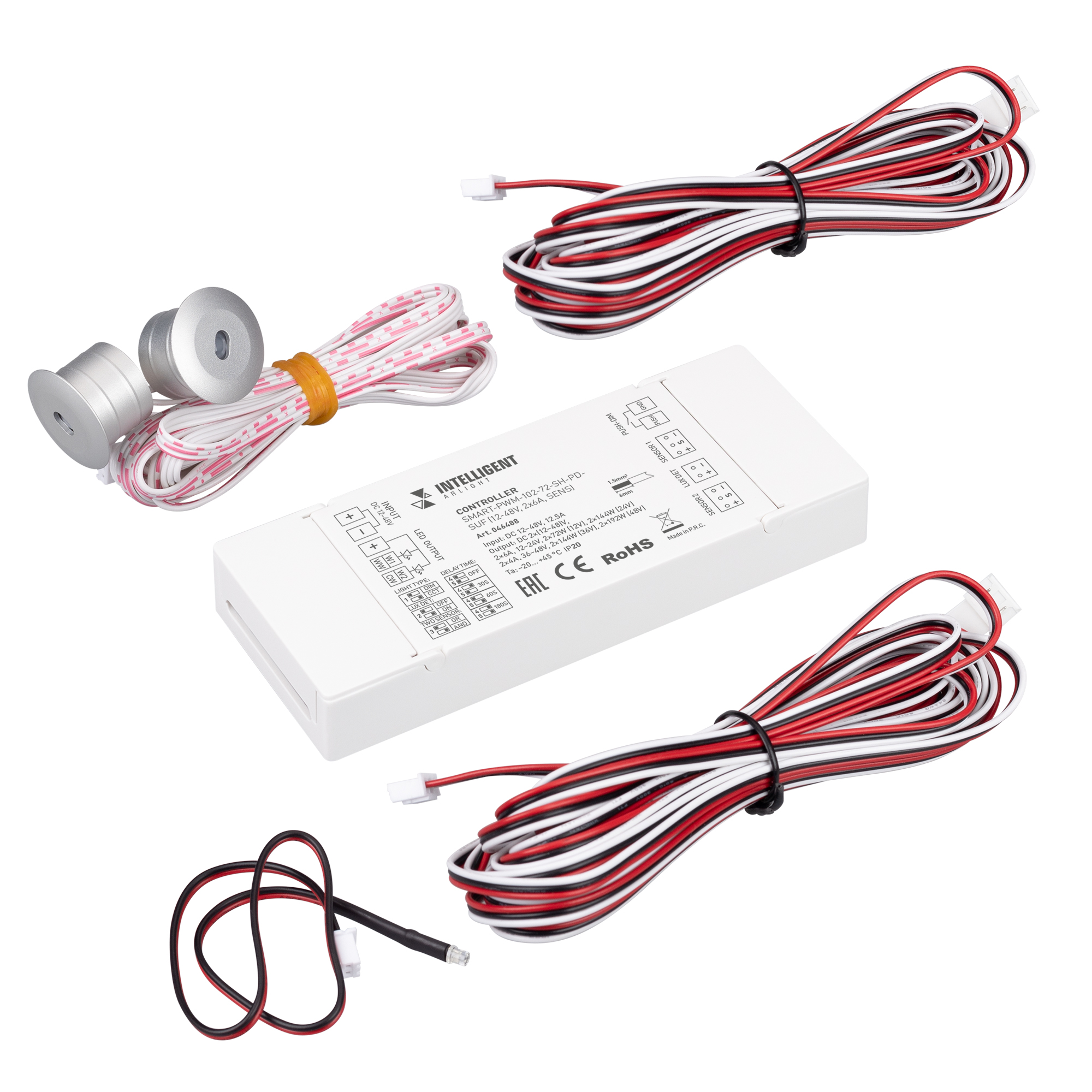 INTELLIGENT ARLIGHT Контроллер лестничный SMART PWM 102 72 SH PD SUF 5 лет INTELLIGENT ARLIGHT Контроллер лестничный SMART PWM 102 72 SH PD SUF 5 лет