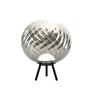 Портативный светильник Tom Dixon Whirl Silver/black LED