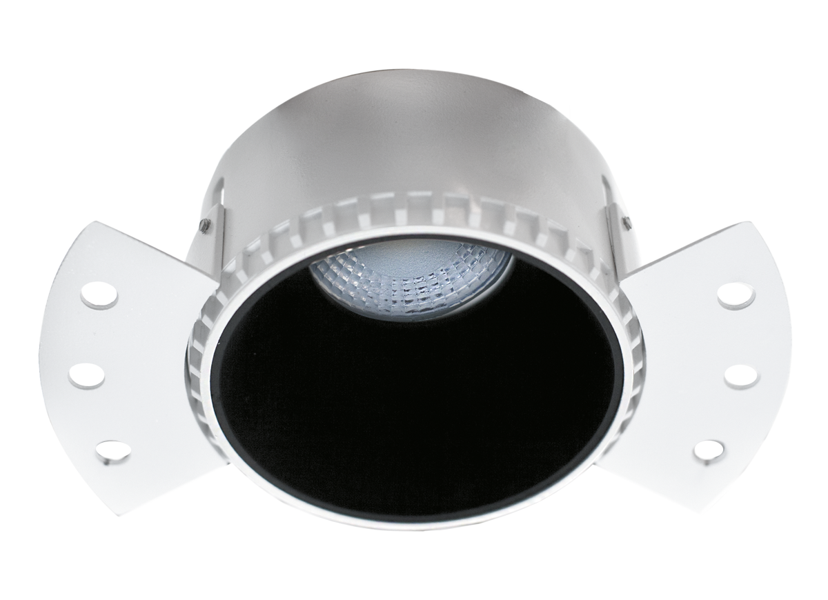 Встраиваемый светодиодный светильник под сменную лампу, черный DL18892/01R Black Click-Click