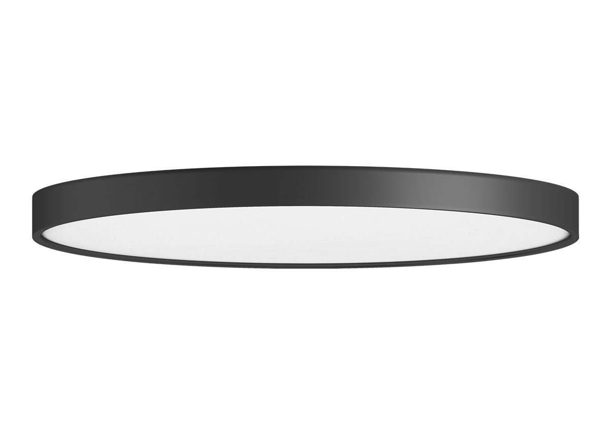 Накладной светодиодный светильник, 192 Ватта, 4000К, D-1200мм,черный C111052D1200NW Black Sp Plato Sp