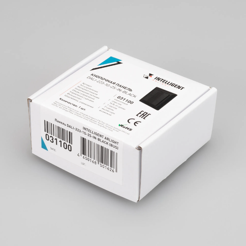 INTELLIGENT ARLIGHT Панель DALI-223-1G-2S-IN-BLACK (BUS) (IARL, -) 031100