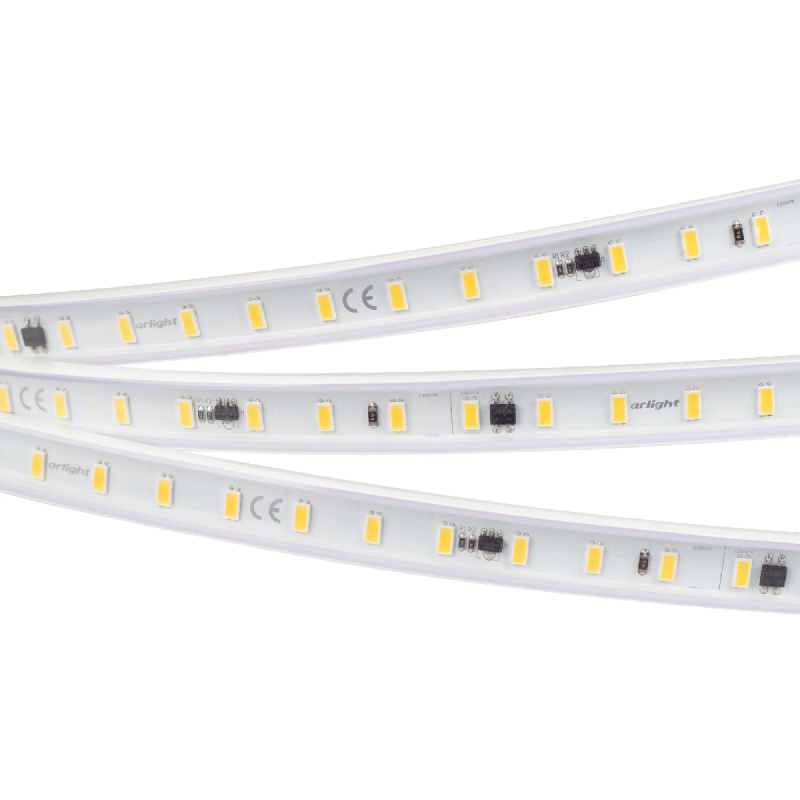 Светодиодная лента герметичная ARL-PV-C72-15.5mm 230V Warm3000 (14 W/m, IP65, 5630, 50m) (Arlight, -) 027053(2)