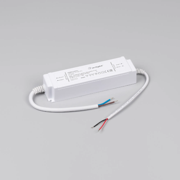 Блок питания ARPJ-SP-421400-PFC (60W, 21-42V, 1.4A) (Arlight, IP67 Пластик, 5 лет) 037271