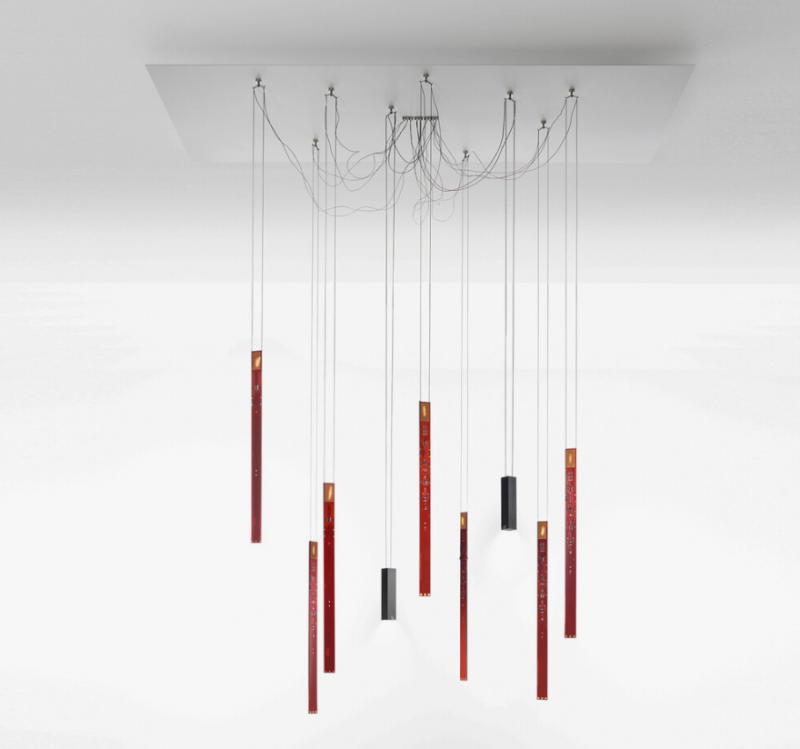 Подвесной светильник Ingo Maurer One New Flame Red