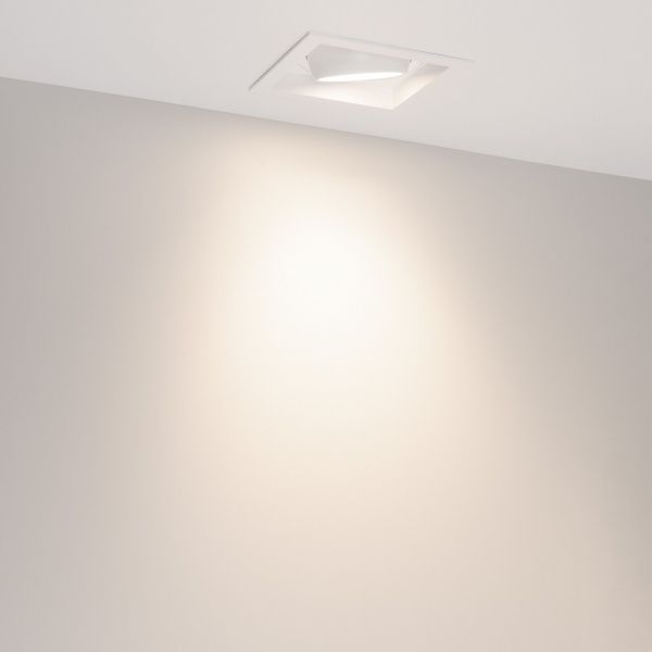 Светильник MS-VORTEX-BUILT-S140x140-30W Day4000 (WH-WH, 50 deg, 230V) (Arlight, IP20 Металл, 5 лет) 057925