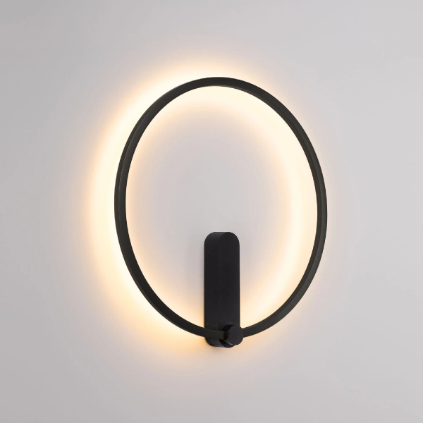 Светильник SP-VINCI-RING-R400-13W Warm3000 (BK, 110 deg, 230V) (Arlight, IP20 Металл, 3 года) 036506
