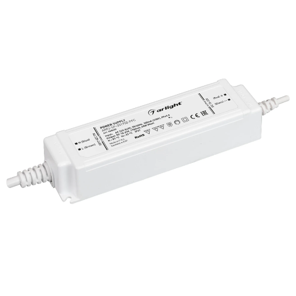 Блок питания ARPJ-SP-231750-PFC (40W, 15-23V, 1.75A) (Arlight, IP67 Пластик, 5 лет) 038620