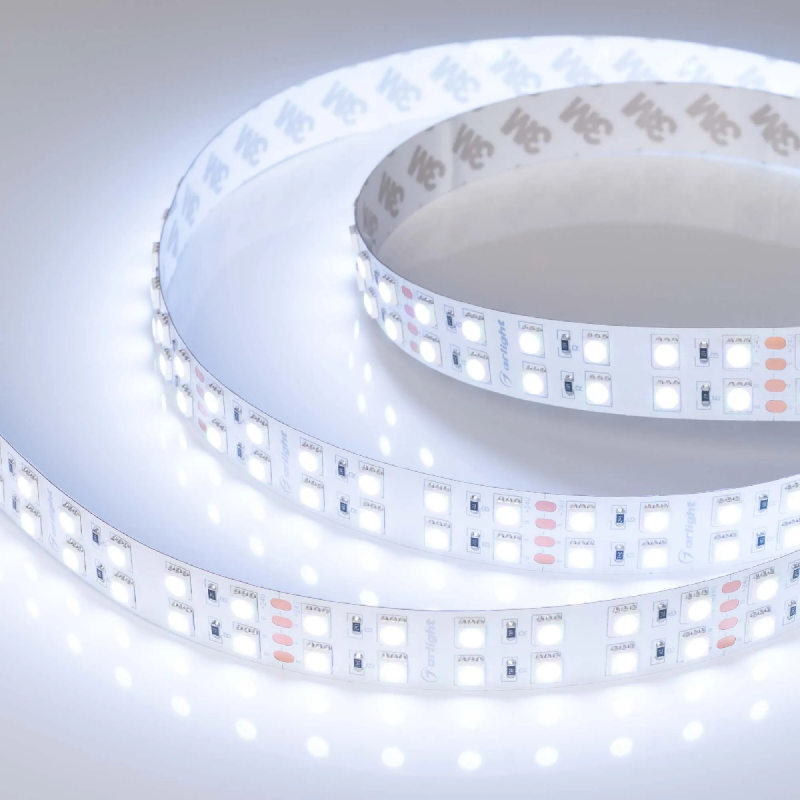 Светодиодная лента RT-B144-19mm 24V RGB (34.4 W/m, IP20, 5060, 5m) (Arlight, Открытый) 012905(2)