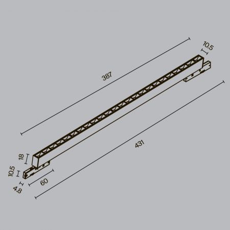 Трековый светильник Technical TR193-1-20W4K-M-B
