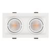 Светильник MS-VORTEX-BUILT-S170x90-2x12W Warm3000 (WH-WH, 40 deg, 230V) (Arlight, IP20 Металл, 5 лет) 057761