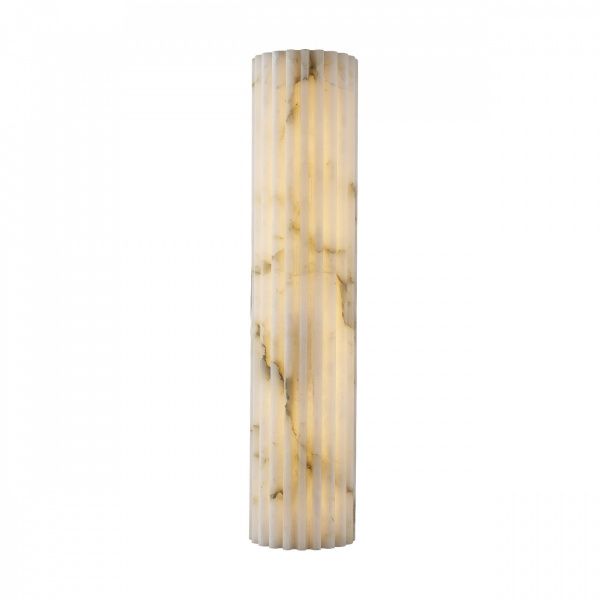 Настенный светильник DL-6485W 45cm Brass / White Alabaster