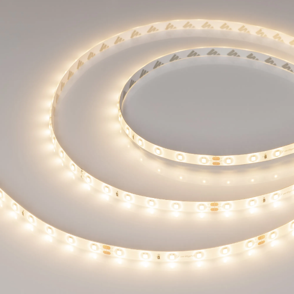 Светодиодная лента герметичная RTW-SE-A60-8mm 24V Warm3000 (4.8 W/m, IP65, 2835, 5m) (Arlight, -) 021556(2)
