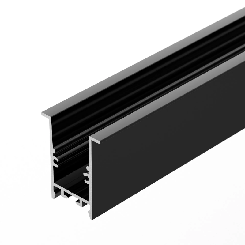 Профиль SL-COMFORT-3542-F-2000 ANOD BLACK (Arlight, Алюминий) 031765
