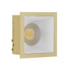 Встраиваемый светильник под сменную лампу Ledron RISE KIT1 Gold-White