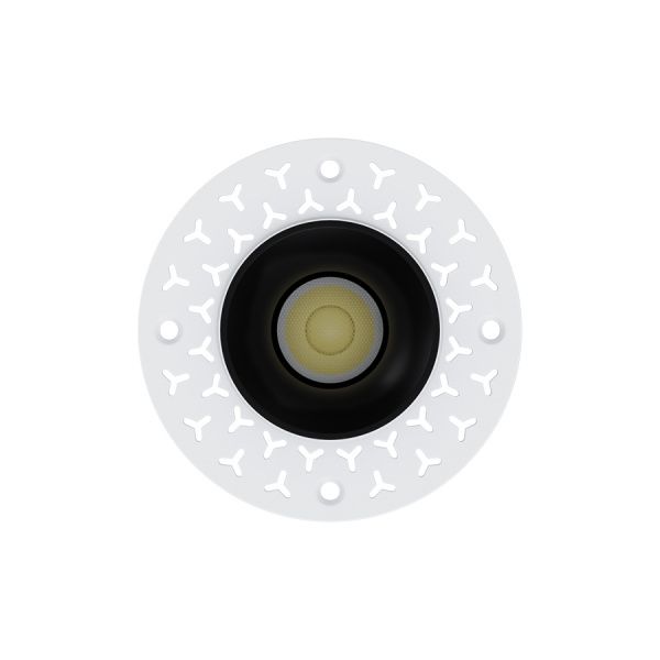Встраиваемый светодиодный светильник под шпаклевку Starship Black 7W Zigbee