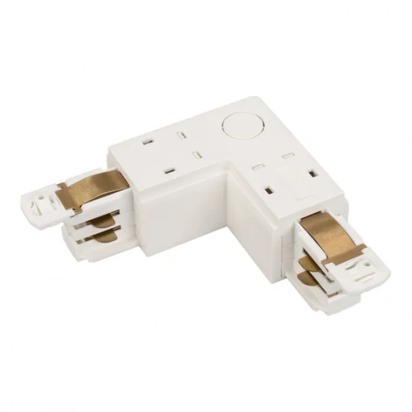 Коннектор угловой LGD-4TR-CON-L-EXT-WH (D) (Arlight, IP20 Пластик, 3 года) 029299