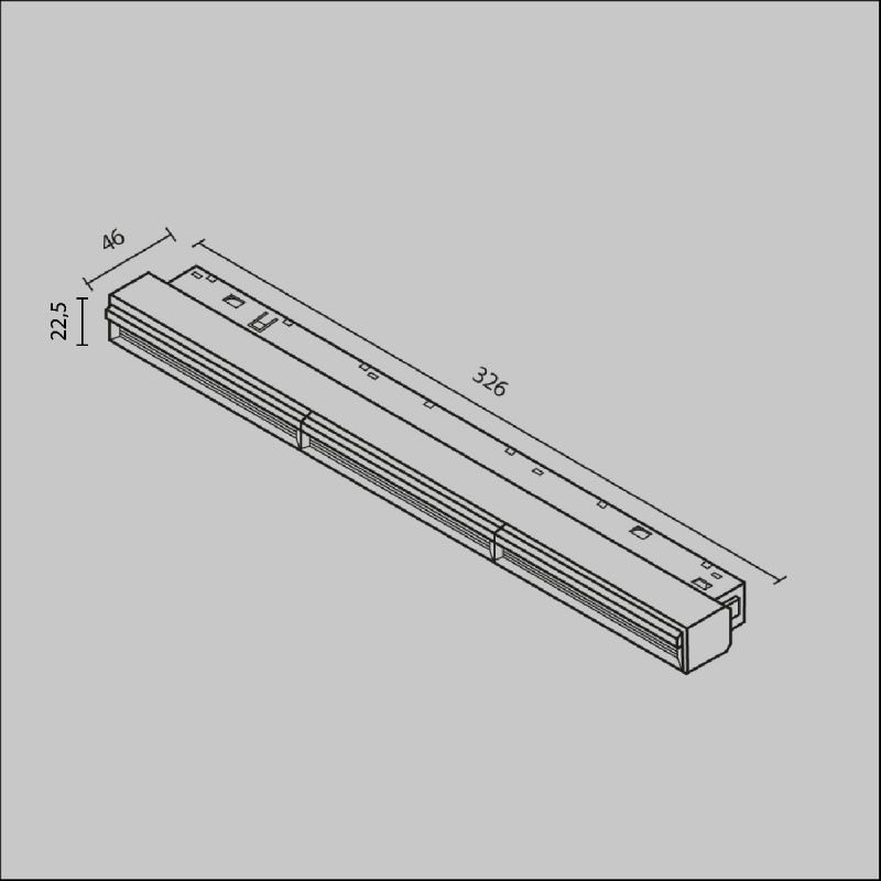 Трековый светильник Technical TR106-4-18W-DS-B