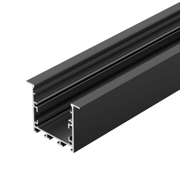 Профиль LINIA49-F-M-3000 BLACK (Arlight, Алюминий) 055443