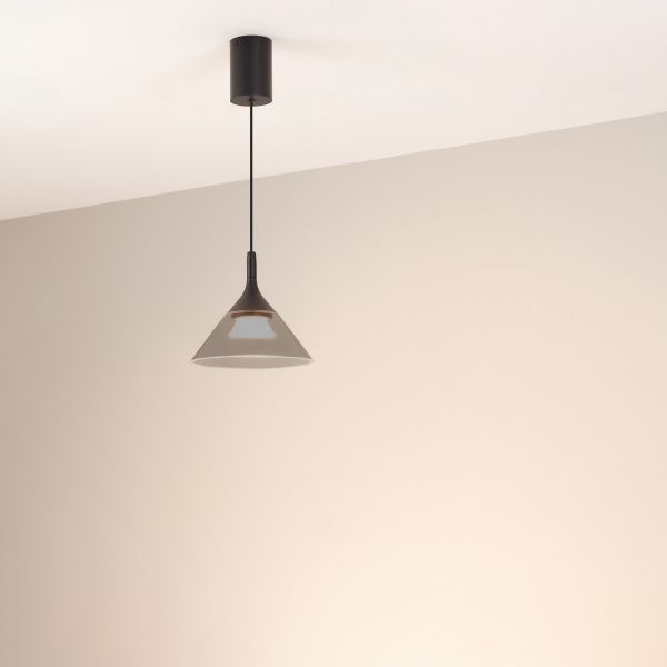 Светильник SP-OMBRELLO-HANG-R200-7W Warm3000 (BK, 30 deg, 230V) (Arlight, IP20 Металл, 5 лет) 059590