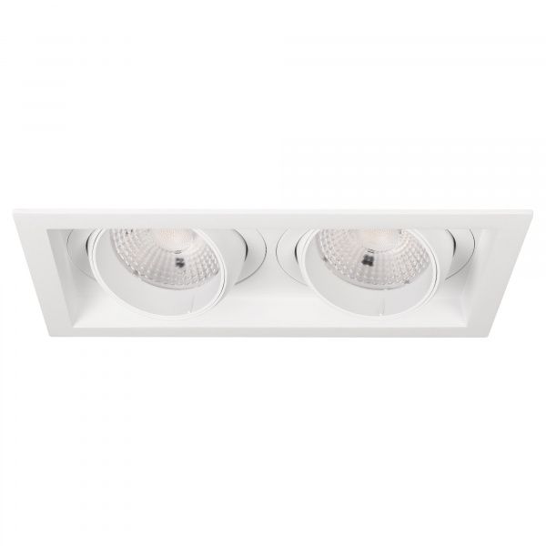 Светильник MS-VORTEX-BUILT-S250x140-2x30W Warm3000 (WH-WH, 50 deg, 230V) (Arlight, IP20 Металл, 5 лет) 042369