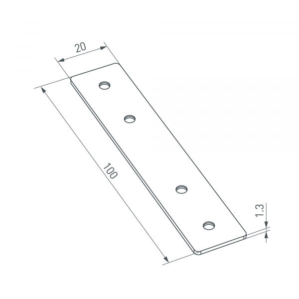Соединитель профиля SL-LINE-4050-3L-180 Set (Arlight, Металл) 045150