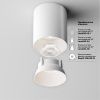 Потолочный светильник Technical C064CL-12W4K-RD-WB