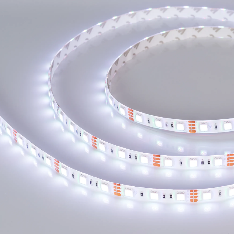 Светодиодная лента герметичная RTW-SE-B60-10mm 12V RGB (14.4 W/m, IP65, 5060, 5m) (Arlight, -) 014618(2)