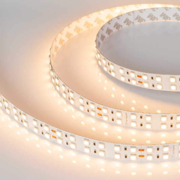 Светодиодная лента RT 2-5000 24V Warm2700 2x2 (5060, 720 LED, LUX) (Arlight, 34.4 Вт/м, IP20) 012443