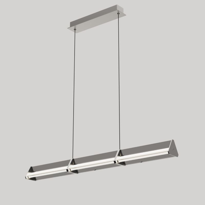 Подвесной светильник MD24001031-1A nickel/grey
