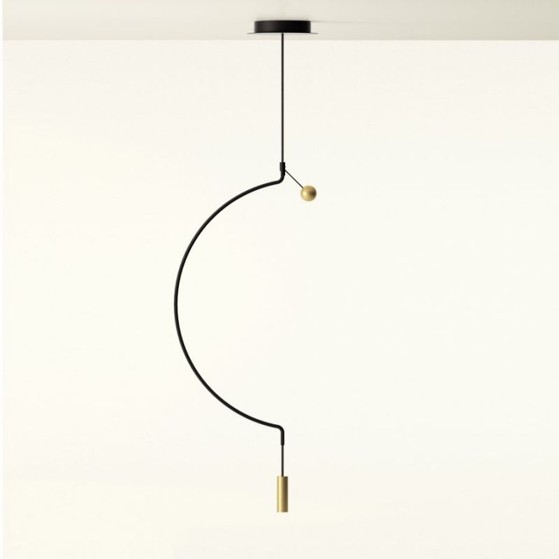 Подвесной светильник Liaison M1 black/gold