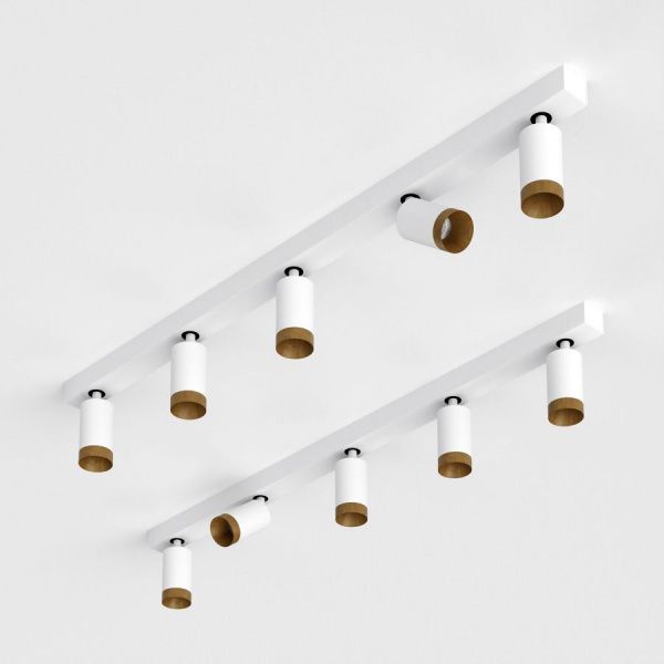 Накладной светодиодный светильник Ledron SAGITONY E5 S60 Wooden White