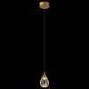 Подвесной светильник MD24001004-1A gold/clear