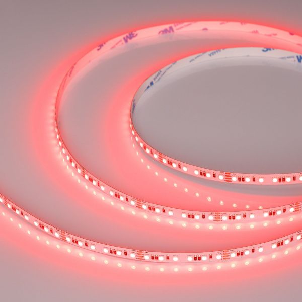 Светодиодная лента RT-A120-8mm 24V RGB (12 W/m, IP20, 5m) (Arlight, 5 лет) 042905(1)