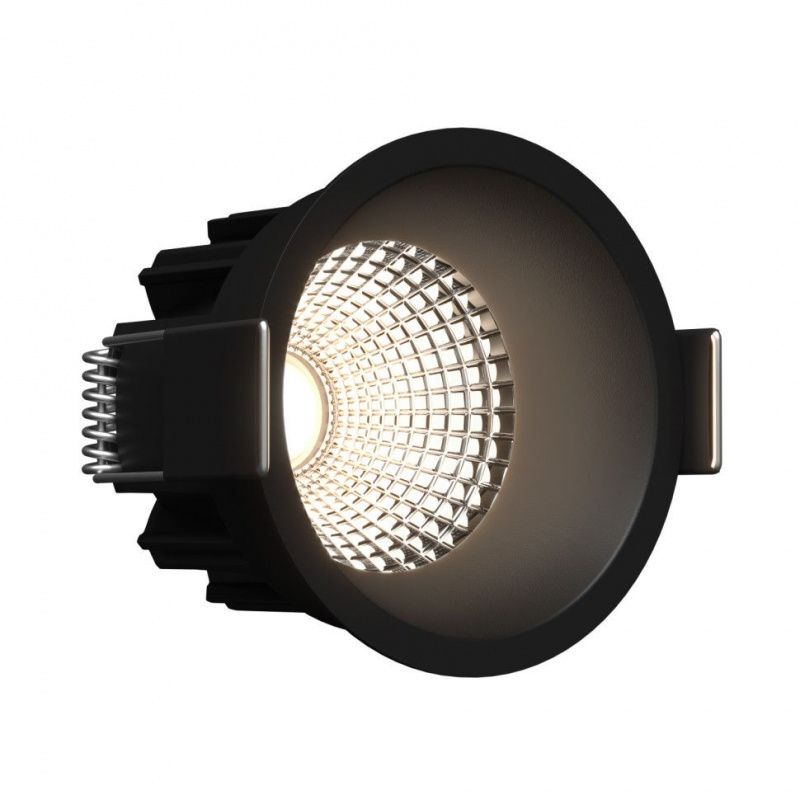 IT08-8035 black 4000K светильник встраиваемый влагозащищенный