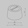 Комплектующие для текстильной подвесной системы Technical TRA130CRDuo-B