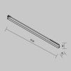 Уличный трековый светильник Outdoor O-TR02-1-S-30WB3K
