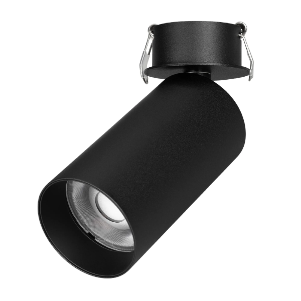 Светильник SP-GABI-BUILT-FLAP-R60-12W Warm3000 (BK, 60 deg, 230V) (Arlight, IP40 Металл, 5 лет) 052359
