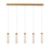Подвесной светильник MD24030028-5B brass/clear