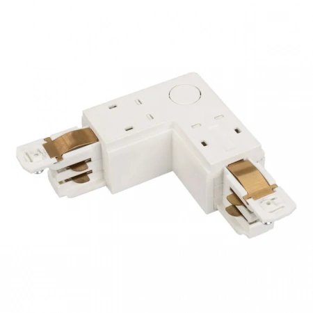 Коннектор угловой LGD-4TR-CON-L-INT-WH (D) (Arlight, IP20 Пластик, 3 года) 029300