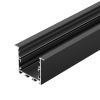 Профиль LINIA49-F-M-2000 BLACK (Arlight, Алюминий) 057040