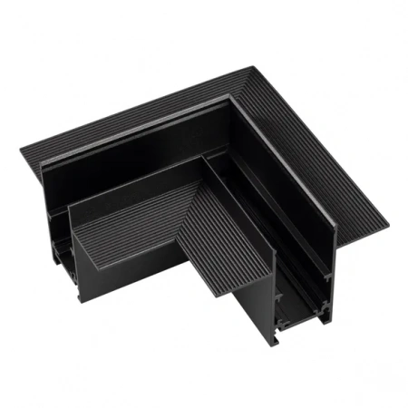 Коннектор угловой MAG-ORIENT-CON-2652-FDW-L90 (BK) (Arlight, IP20 Металл, 3 года) 033639