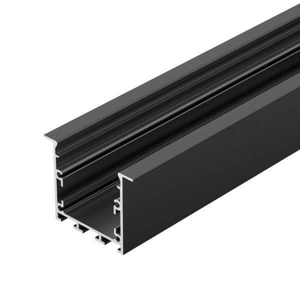 Профиль LINIA49-F-M-2000 BLACK (Arlight, Алюминий) 057040